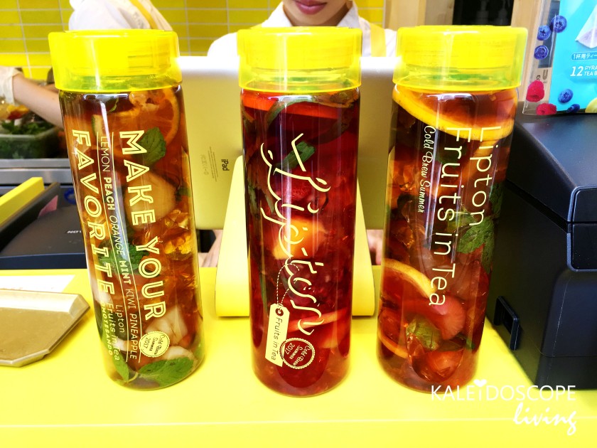 Travel Japan Tokyo Summer Special Fresh Lipton Ice Tea 東京期間限定新鮮水果紅茶